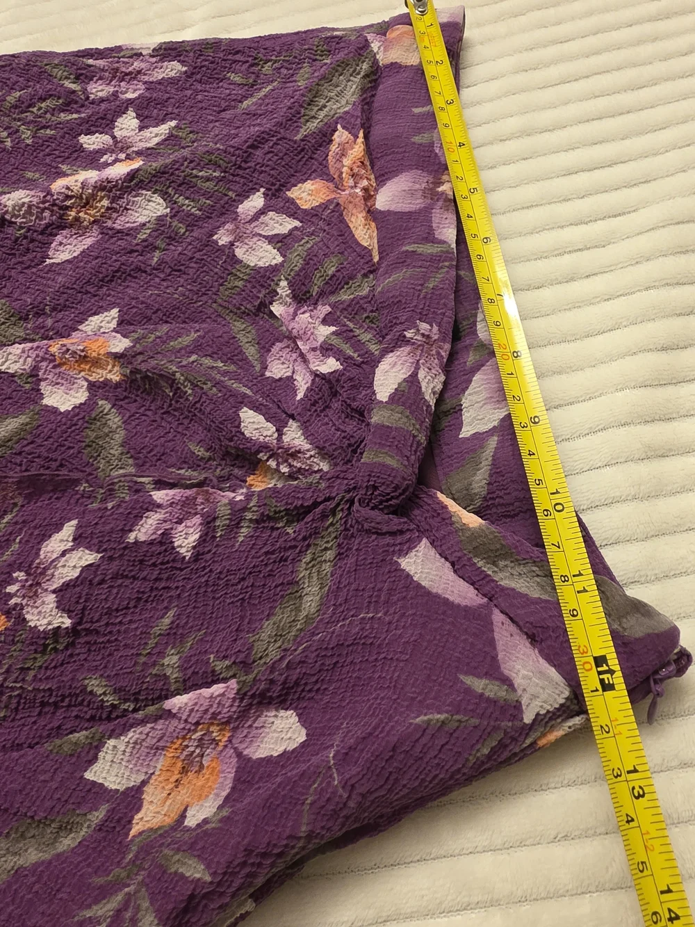 Alfani Petite Purple Floral Skirt